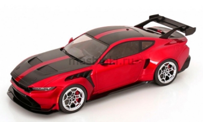 Изображение IXO 1/18 FORD Mustang GTD 5.2l V8 Coupe 2025 (0/4) red/black
