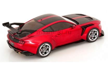 Изображение IXO 1/18 FORD Mustang GTD 5.2l V8 Coupe 2025 (0/4) red/black