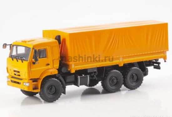 Изображение ПАО КАМАЗ 1/43 КАМАЗ-43118 рестайлинг оранжевый