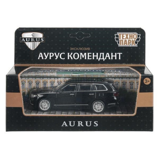 Изображение ТЕХНОПАРК AURUS Комендант 12,5 см металл. (3/6) черный