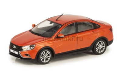 Изображение LADA IMAGE 1/43 LADA Vesta Cross металл. orange