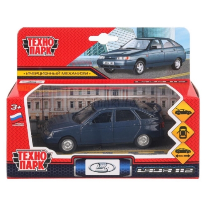 Изображение ТЕХНОПАРК ВАЗ-2112 LADA 12 см темно-синий