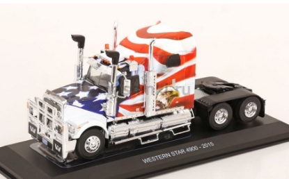Изображение ALTAYA 1/43 Cедельный тягач WESTERN STAR 4900 American Eagle 2015 white/decorated