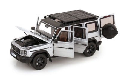 Изображение NOREV 1/18 MERCEDES-BENZ G-Class G500 Professional Line 4x4 (W465) 2024 (6/6) iridium silver
