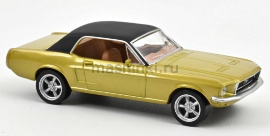 Изображение NOREV JET CAR 1/43 FORD Mustang Coupe 1968 gold