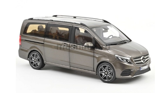 Изображение NOREV 1/18 MERCEDES-BENZ V-Class AMG-Line (W447) 2018 indium grey