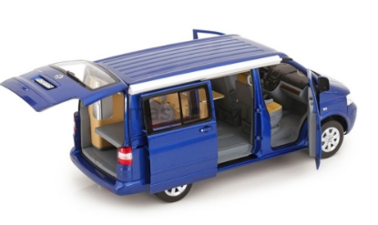 Изображение NOREV 1/18 VW T5 California 2005 (5/6) ravenna blue metallic