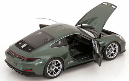 Изображение NOREV 1/18 PORSCHE 911 S/T (992) 2023 malachite green metallic