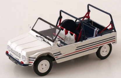 Изображение NOREV 1/18 CITROEN Mehari Electric 2016 (0/4) white/blue/red