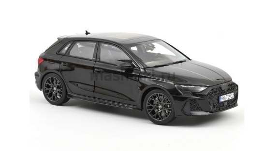 Изображение NOREV 1/18 AUDI RS3 Sportback III (8Y) 2025 myth black