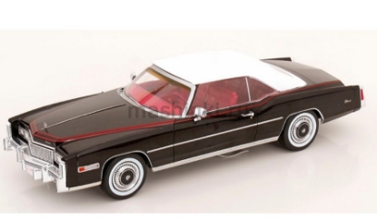 Изображение MODELCAR  1/18 CADILLAC Eldorado Convertible 1976 (0/4) black/white