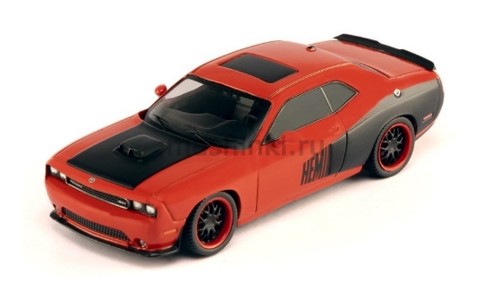 Изображение IXO 1/43 DODGE Challenger SRT8 2009 red/black