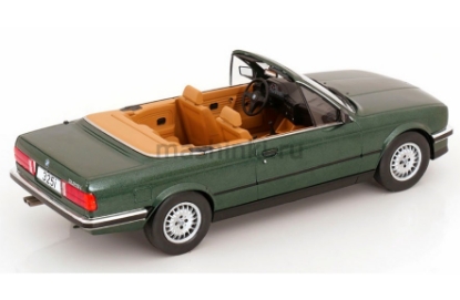 Изображение MODELCAR 1/18 BMW 325i (E30) Cabriolet 1985 (0/4) dark green metallic