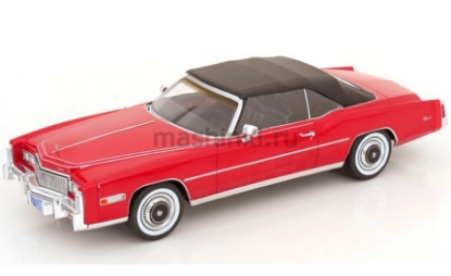 Изображение MODELCAR 1/18 CADILLAC Eldorado Convertible 1976 (0/4) red/black