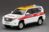 Изображение VITESSE 1/43 TOYOTA Land Cruiser Prado 4x4 HK Airport District Police (полиция аэропорта Гонконга) 2015