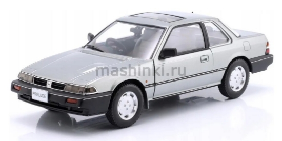 Изображение WHITEBOX 1/24 HONDA Prelude Coupe 1985 grey metallic