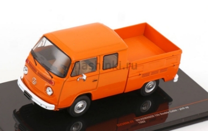 Изображение IXO 1/43 VW T2 DoKa пикап с двойной кабиной 1972 orange