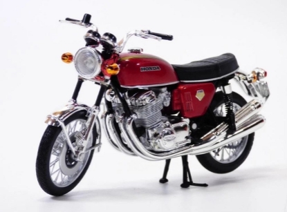 Изображение NOREV 1/18 Мотоцикл HONDA CB750 1969 red metallic