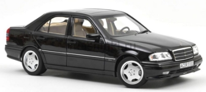 Изображение NOREV 1/18 MERCEDES-BENZ C36 AMG-Line (W202) 1993 (6/6) obsidian black metallic