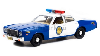 Изображение GREENLIGHT 1/24 PLYMOUTH Fury Osage County Sheriff 1975
