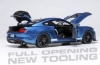 Изображение IXO 1/18 FORD Mustang Shelby GT500 Coupe 2022 (0/4) blue metallic/white stripes