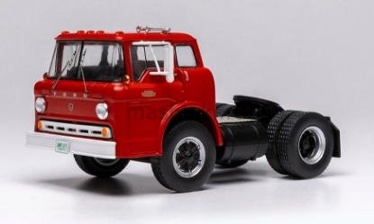 Изображение IXO 1/43 Седельный тягач FORD C-600 1967 red/black