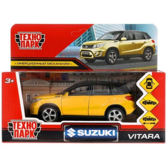Изображение ТЕХНОПАРК SUZUKI Vitara 12 см металл. золотой