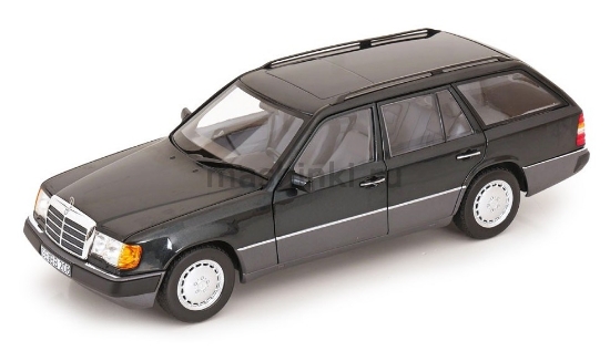 Изображение NOREV 1/18 MERCEDES-BENZ 300D (S124) T-Modell 1990 black metallic