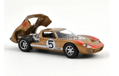 Изображение NOREV JET CAR 1/43 FORD GT40 №5 1966 old (к/ф Ford против Ferrari)