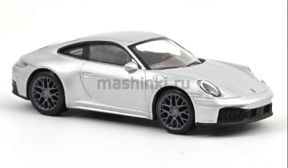 Изображение NOREV JET CAR 1/43 PORSCHE 911 Carrera 4 GTS Coupe (992) 2024 polar silver metallic