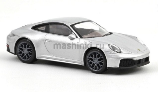 Изображение NOREV JET CAR 1/43 PORSCHE 911 Carrera 4 GTS Coupe (992) 2024 polar silver metallic