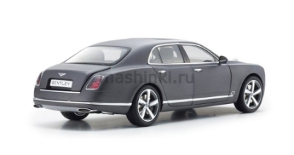 Изображение KYOSHO 1/18 BENTLEY Mulsanne Speed 2014 (6/6) dark grey