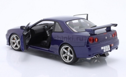 Изображение SOLIDO 1/18 NISSAN Skyline GT-R (R34) 1999 midnight purple