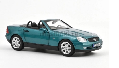 Изображение NOREV 1/18 MERCEDES-BENZ SLK (R170) Convertible 1996 (4/4) vivianit green