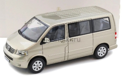 Изображение NOREV 1/18 VW T5 Multivan 2003 (4/6) wheat beige metallic