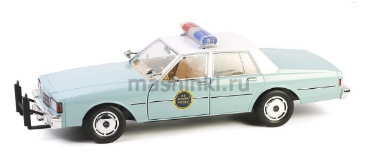 Изображение GREENLIGHT 1/18 CHEVROLET Caprice 9C1 U.S. Border Patrol пограничная служба США 1987