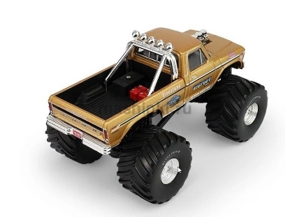 Изображение GREENLIGHT 1/43 FORD F-250 Monster Truck Bigfoot №1 50th Anniversary 1979 gold metallic