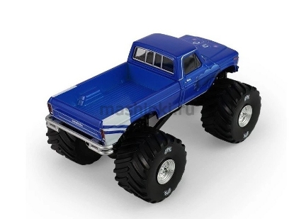 Изображение GREENLIGHT 1/43 FORD F-250 Monster Truck Buck Truck Garbage Pail Kids 40th Anniversary Bigfoot 1976 blue