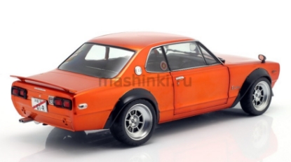 Изображение SOLIDO 1/18 NISSAN Skyline (C10) HAKOSUKA orange