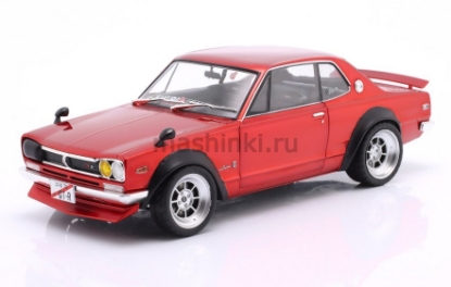Изображение SOLIDO 1/18 NISSAN Skyline (C10) HAKOSUKA (2/4) red