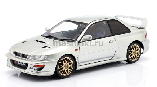 Изображение SOLIDO 1/18 SUBARU Impreza 22B 1998 (2/4) silver