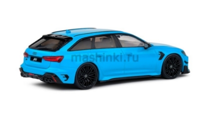 Изображение SOLIDO 1/43 AUDI RS6-R Avant ABT (C8) 2021 miami blue