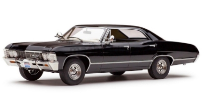 Изображение MODELCAR 1/18 CHEVROLET Impala Sport Sedan 1967 (т/с Supernatural) (0/6) 1967