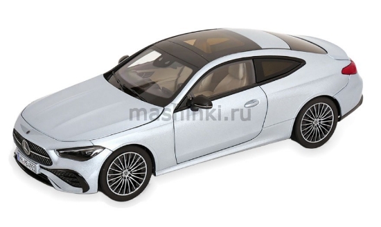Изображение NOREV 1/18 MERCEDES-BENZ CLE Coupe (C236) 2024 (6/6) hightech silver